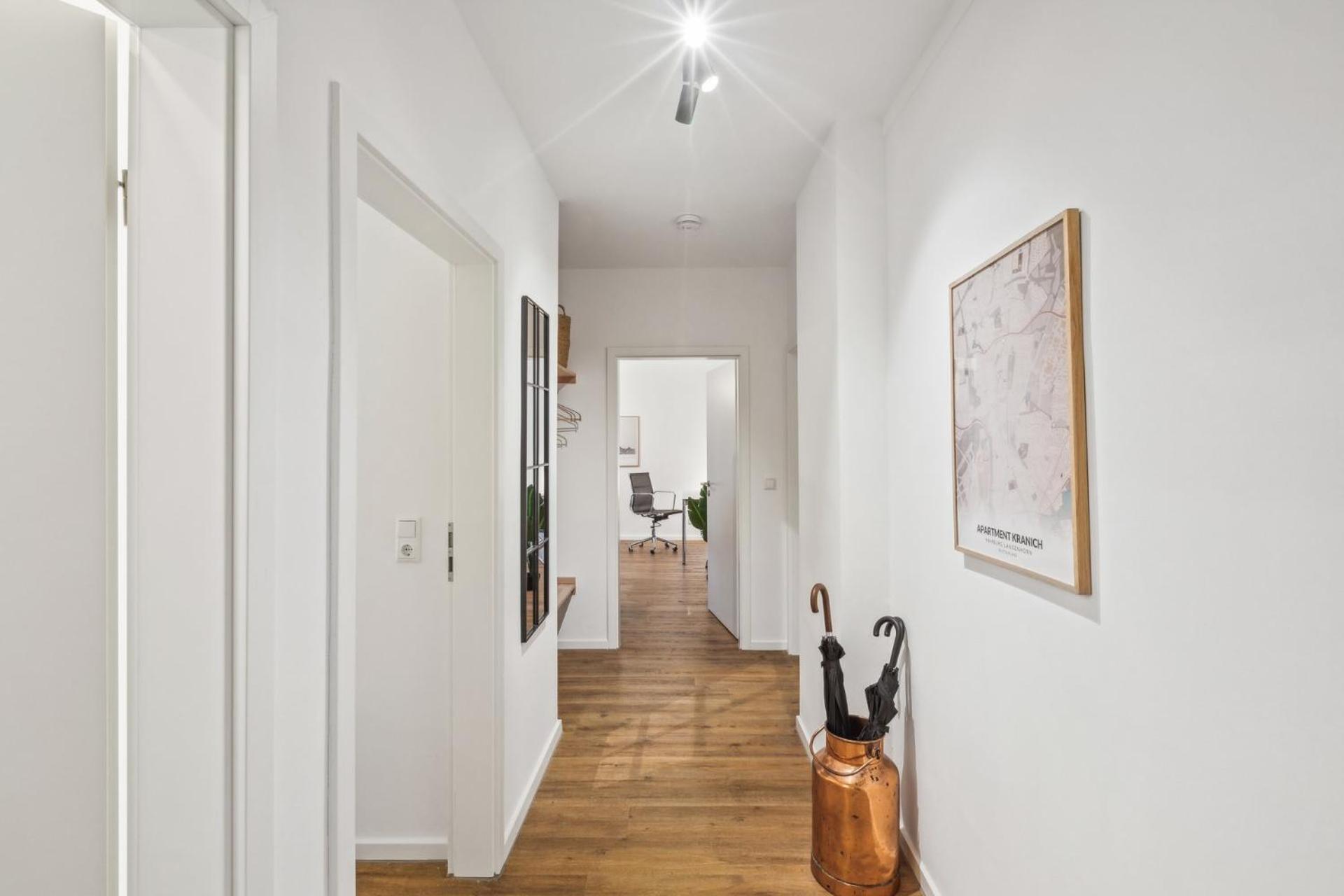 Business Apartment Kranich: 3 Zimmer, Top Infrastrukturlage Hh Langenhorn, Naehe Airport Hamburgo Exterior foto